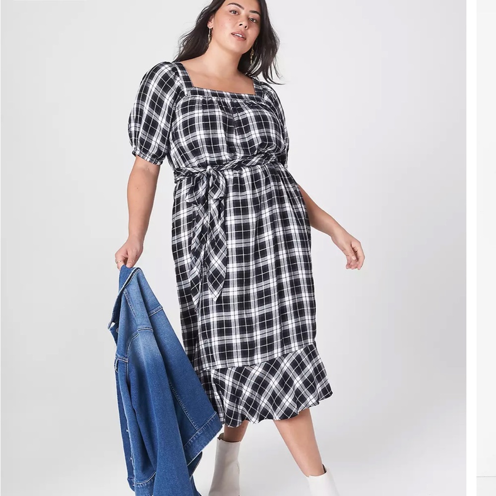 Perfect Sleeve Belted Midi Dress